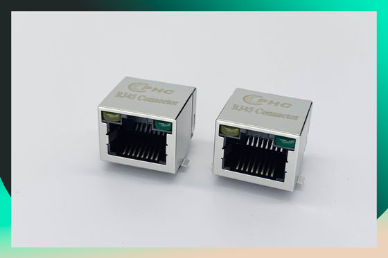 SMT RJ45 Connector Tab Down