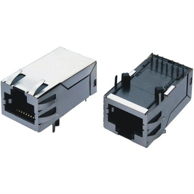Male RJ45 Modular Jack with 8 Cores and 1 Port for Compact 9.7mm Width Networking